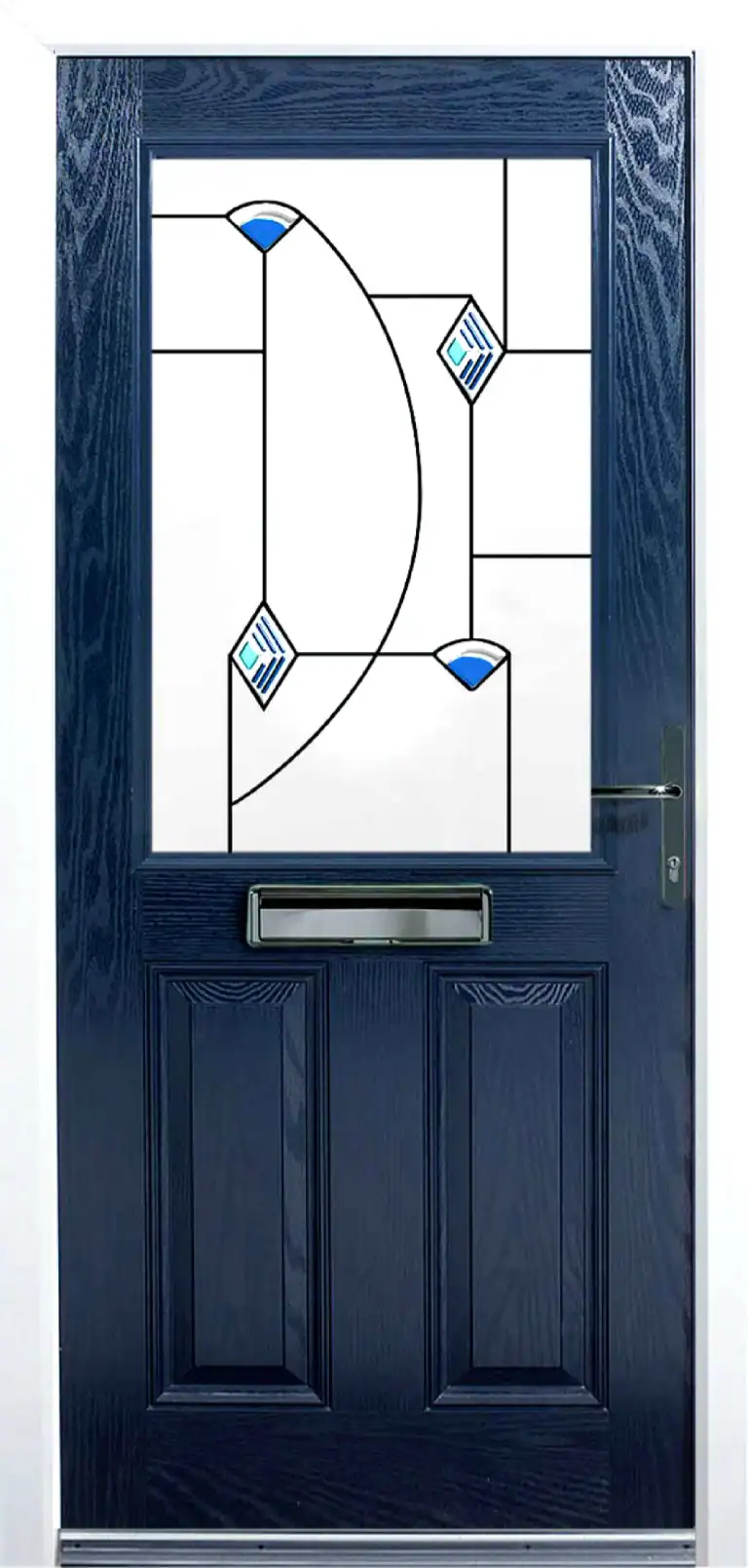 Unique Composite Doors | Dominica Style Blue Unique Composite Doors | Dominica Style Blue Image