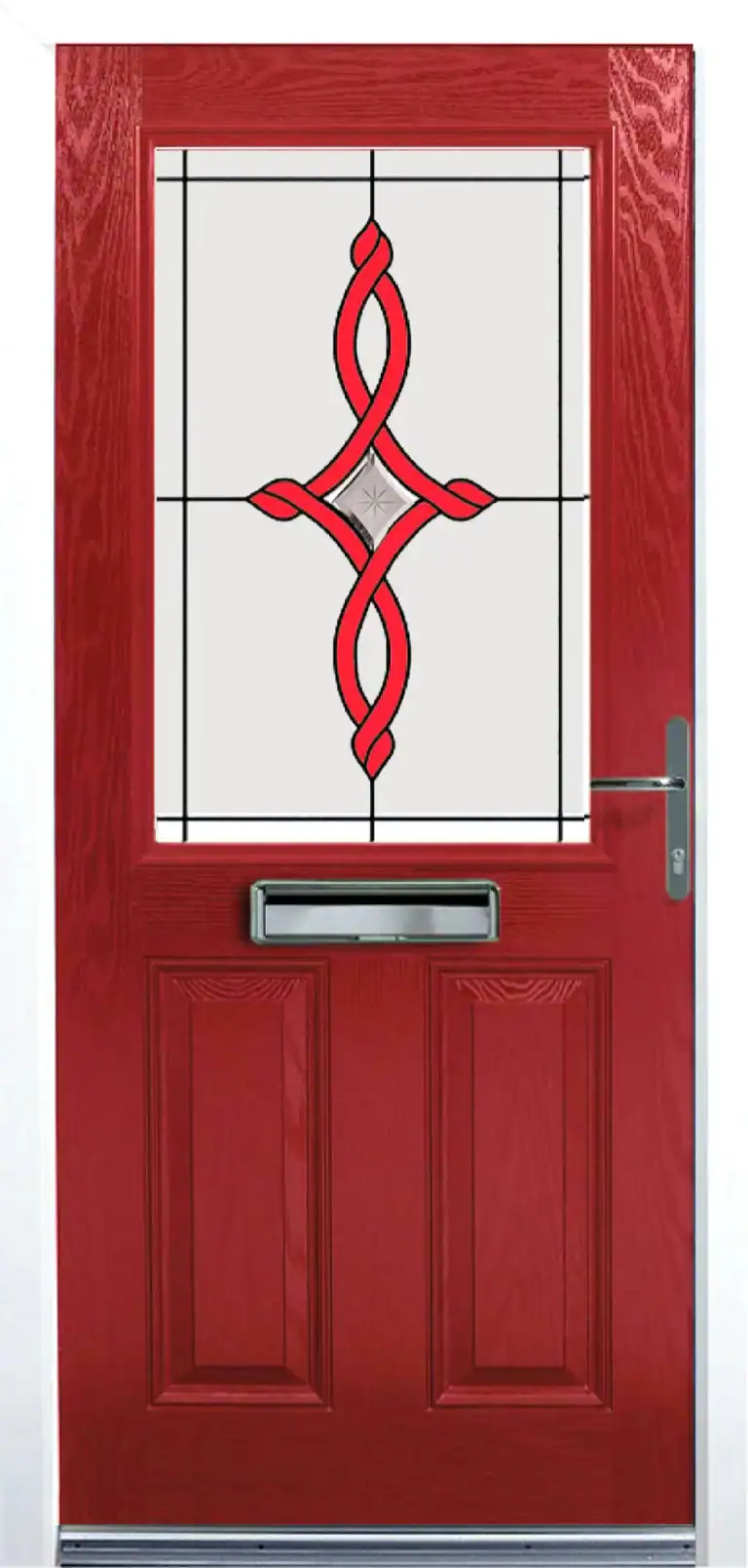Unique Composite Doors | Dominica Style Red Unique Composite Doors | Dominica Style Red Image