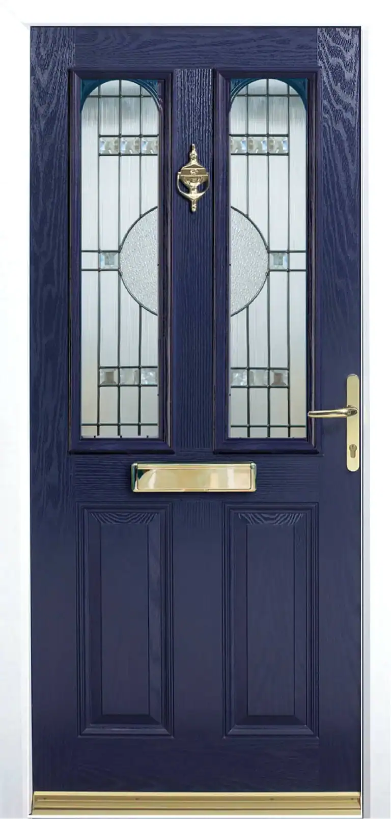 Unique Composite Doors | Hawaii Style Blue Unique Composite Doors | Hawaii Style Blue Image