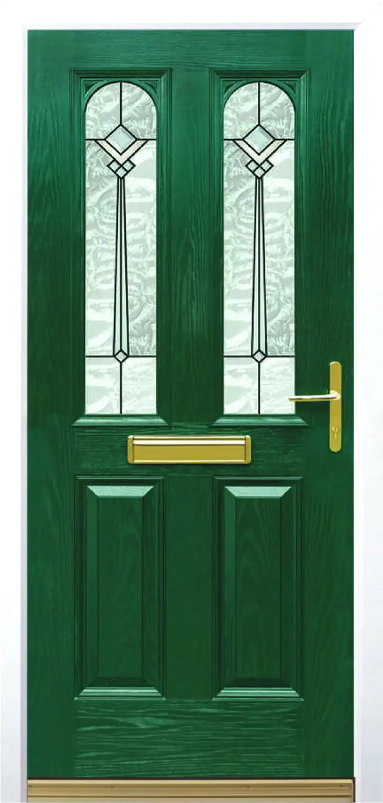 Unique Composite Doors | Hawaii Style Green Unique Composite Doors | Hawaii Style Green Image