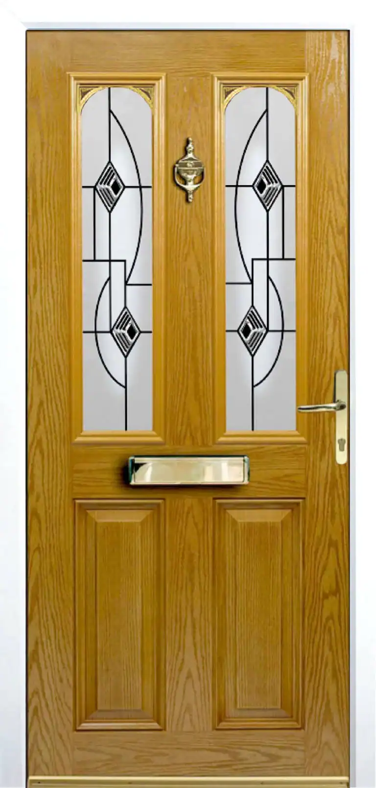 Unique Composite Doors | Hawaii Style Oak Unique Composite Doors | Hawaii Style Oak Image