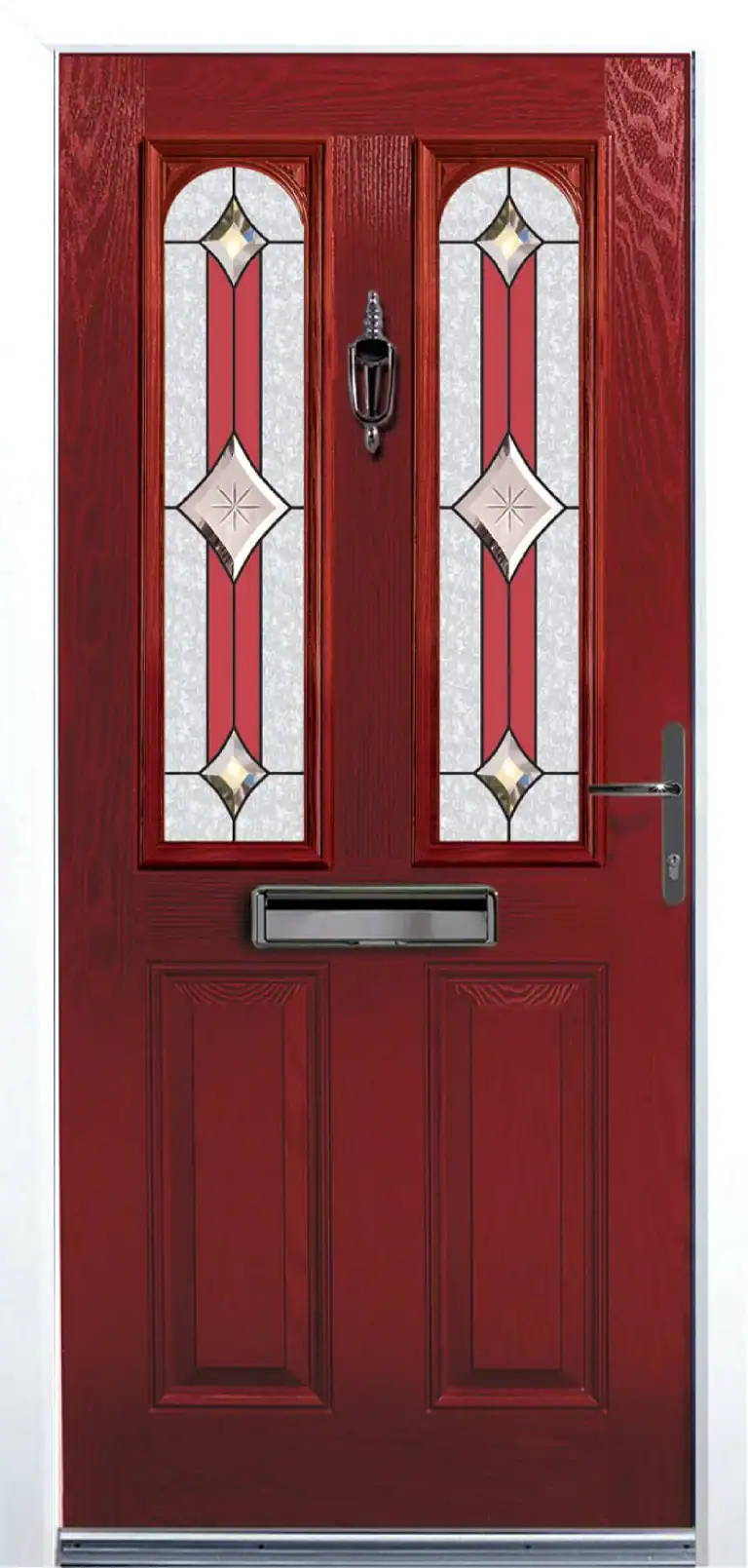 Unique Composite Doors | Hawaii Style Red Unique Composite Doors | Hawaii Style Red Image