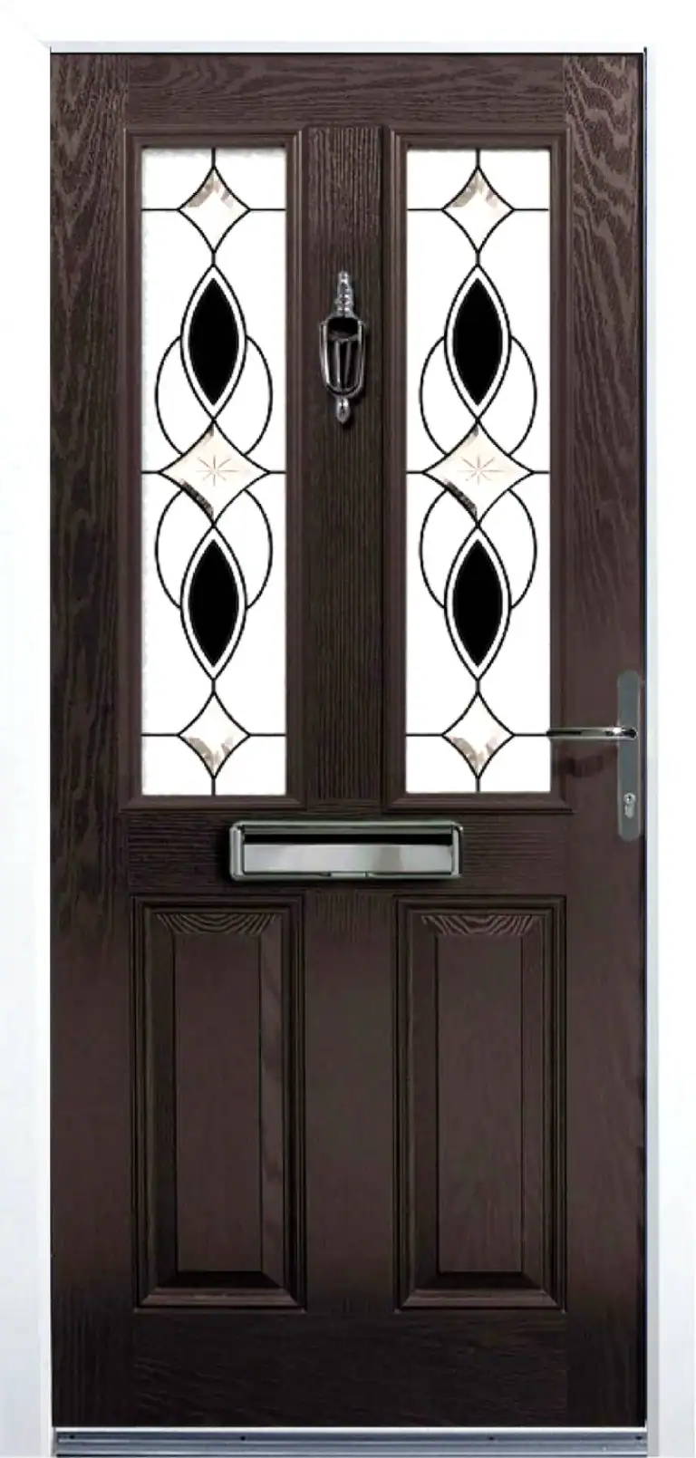 Unique Composite Doors | Jamaica Style Black Unique Composite Doors | Jamaica Style Black Image