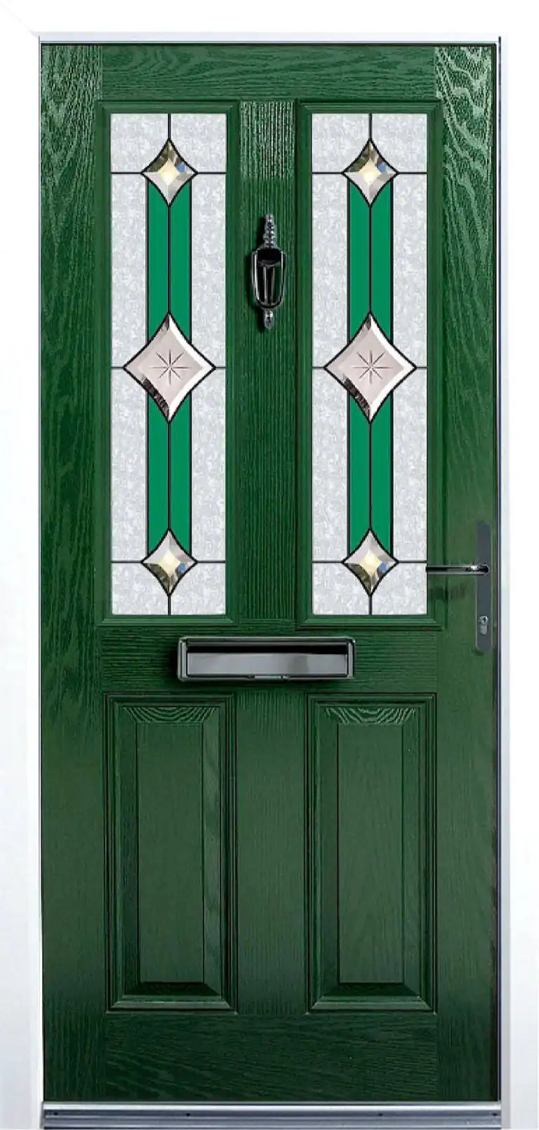 Unique Composite Doors | Jamaica Style Green Unique Composite Doors | Jamaica Style Green Image