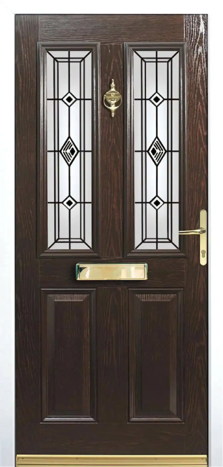 Unique Composite Doors | Jamaica Style Rosewood Unique Composite Doors | Jamaica Style Rosewood Image