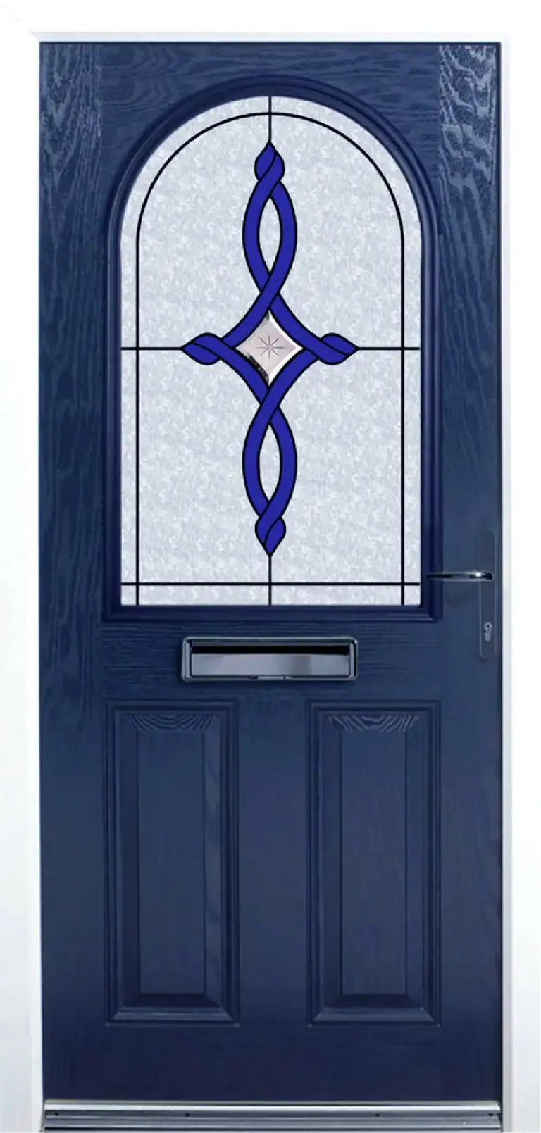 Unique Composite Doors | Kitts Style Blue Image Unique Composite Doors | Kitts Style Blue Image