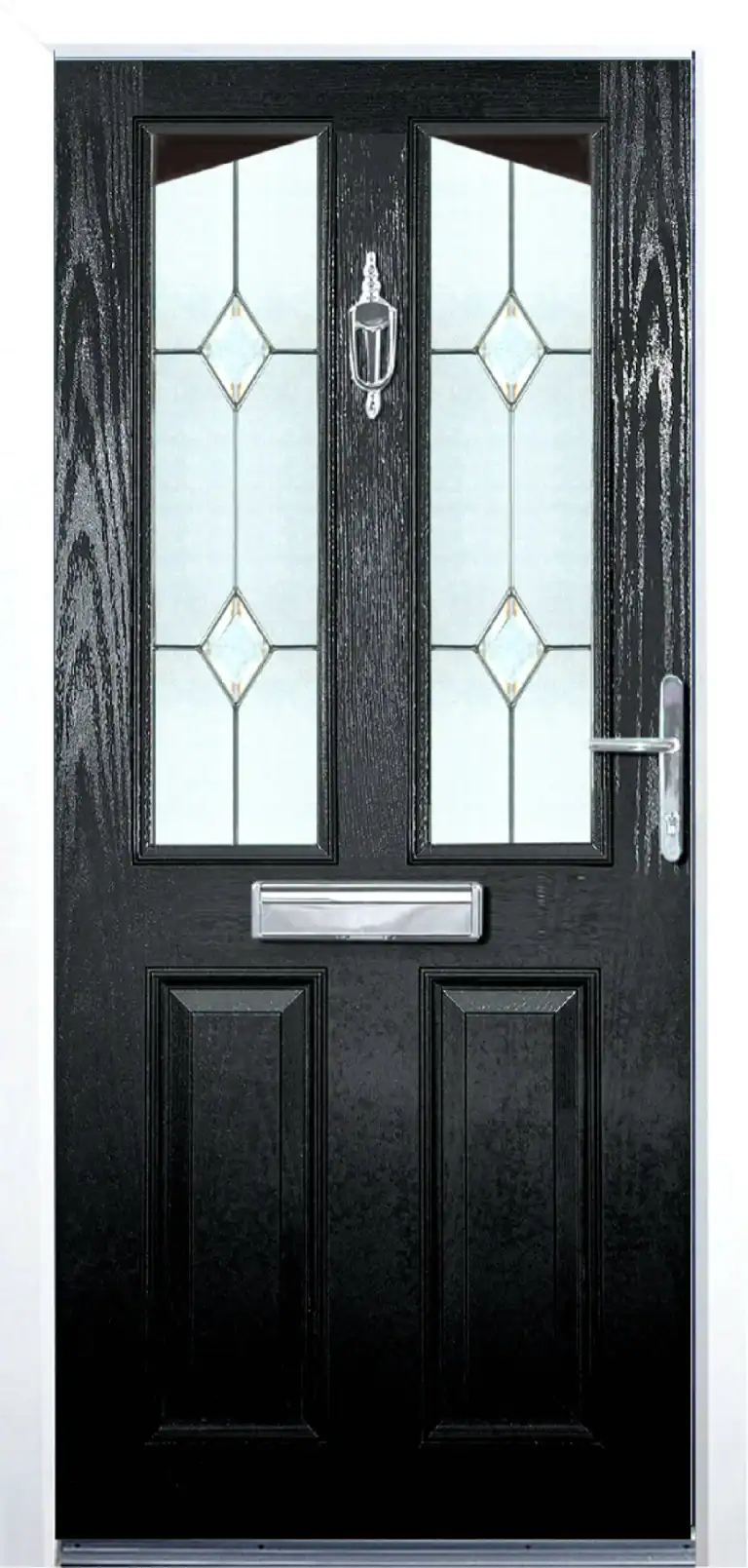 Unique Composite Doors | Madeira Style Black Unique Composite Doors | Madeira Style Black Image