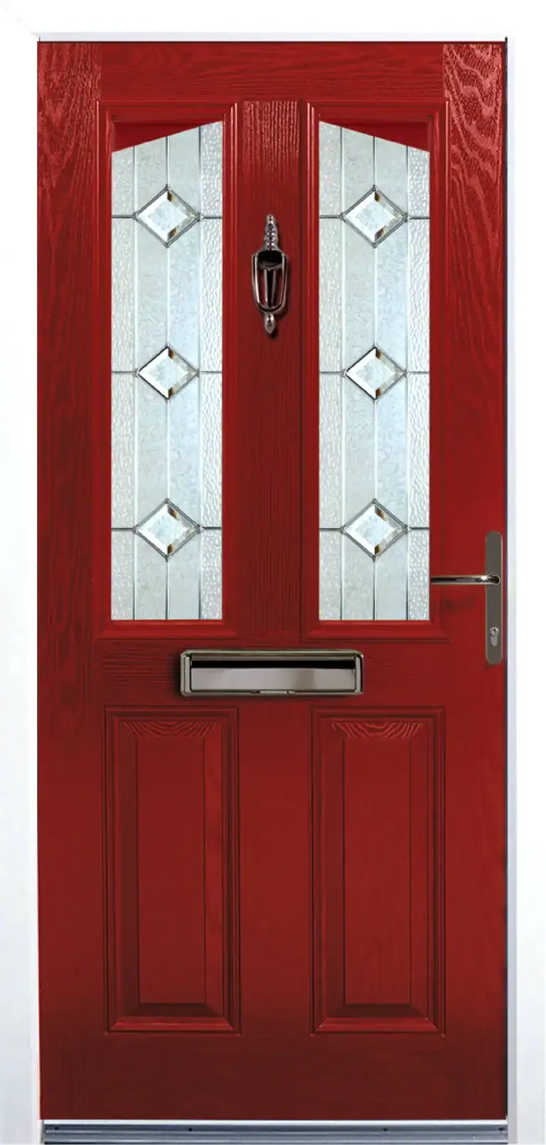 Unique Composite Doors | Madeira Style Red Unique Composite Doors | Madeira Style Red Image