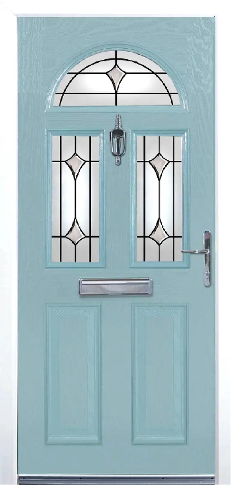 Unique Composite Doors | Margarita Style Duck Egg Unique Composite Doors | Margarita Style Duck Egg Image