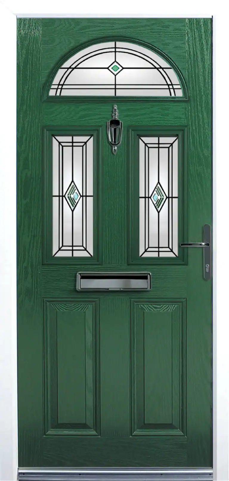 Unique Composite Doors | Margarita Style Green Unique Composite Doors | Margarita Style Green Image