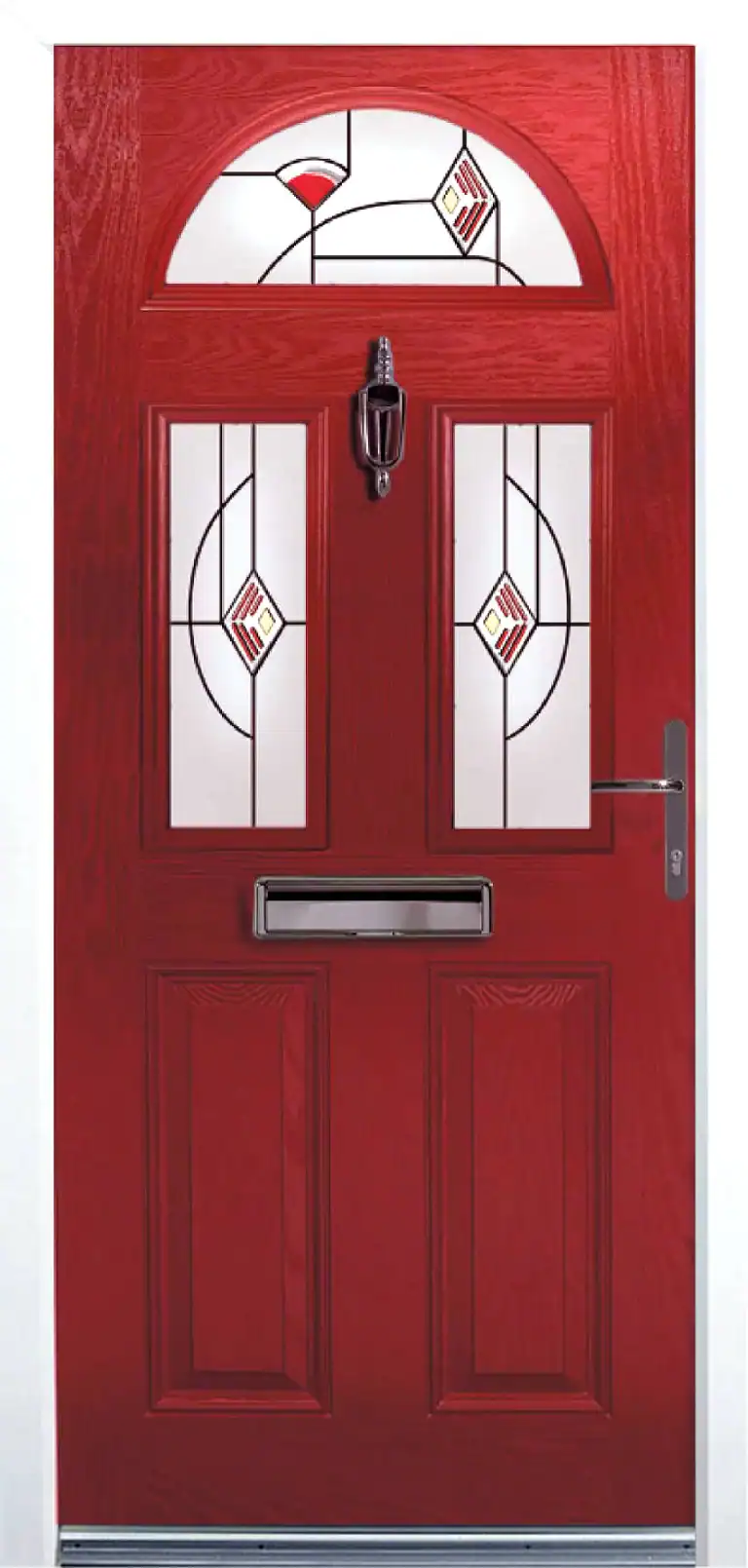 Unique Composite Doors | Margarita Style Red Unique Composite Doors | Margarita Style Red Image