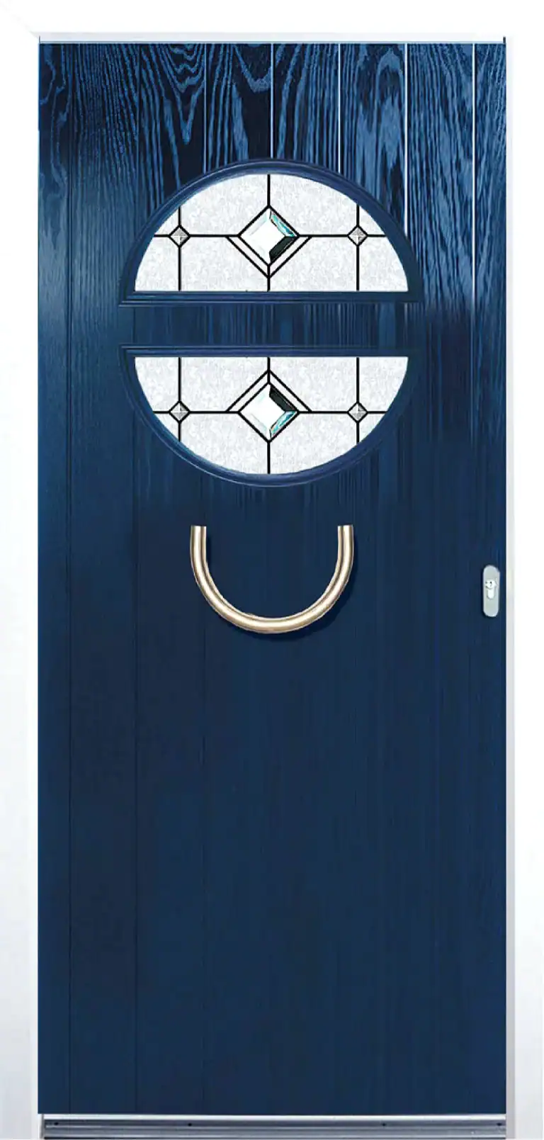 Unique Composite Doors | Tortola Style Blue Unique Composite Doors | Tortola Style Blue Image